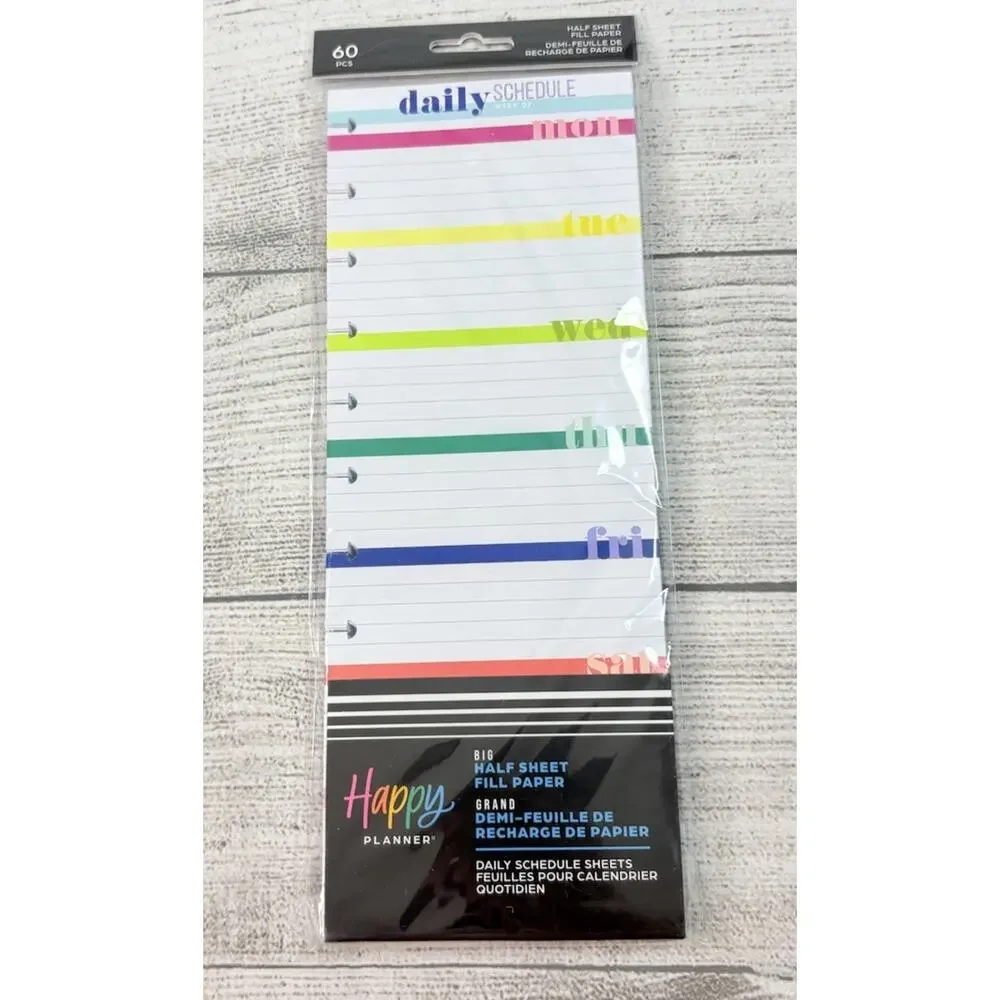 Happy Planner “BOLD & BOTANICAL” BIG DASHBOARD Layout 12 Mo UNDATED Bundle